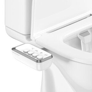 Bidet Attachment for Toilet, Non-Electric Cold Water Bidet Toilet Seat Attachmen